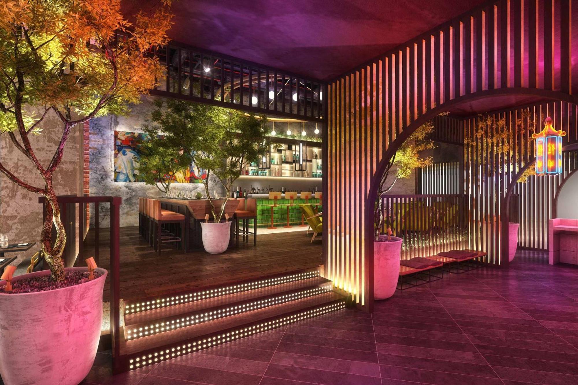 Aloft Dubai Creek Hotel Exterior photo